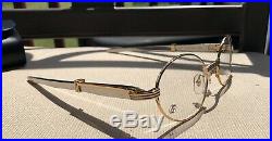 Cartier Smooth Titanium Steel SP Buffalo Clear C Décor Sunglasses
