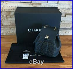 Chanel Business Affinity Backpack Black Caviar Leather