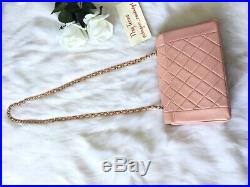 Chanel diana Vintage Medium Flap Pink Gold Hardware
