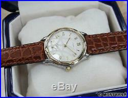 Chaumet Paris Rare Mens 35mm Made in France c2000 18k Stainless St Watch N117
