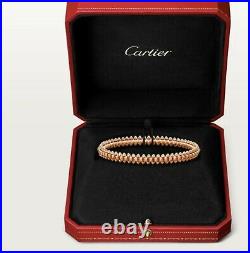 Clash De Cartier Small Model Bracelet in 18k Rose Gold, Size 19