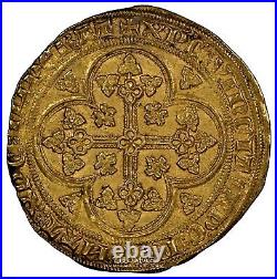 Coin France Philippe VI de Valois Gold Écu d'or à la chaise NGC MS 62