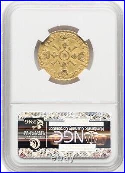 France 1690 Louis XIV 1 Louis d'Or The Sun King NGC VF Details