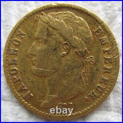 France 1810-A Gold 20 Francs