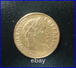 France 1865a Ceres 10 Francs Gold Coin