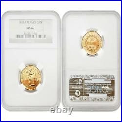 France 1875A 20 Francs Gold NGC MS62 Sku# 3863