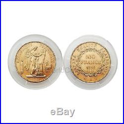 France 1911-A Angel Writing 100 Francs Gold PCGS MS63
