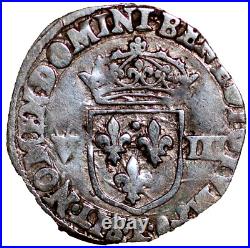 France 1/8 Ecu Henry IV 1590-1610 KM#? 22