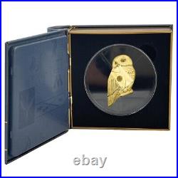 France 2021 200 Harry Potter Hedwig Owl Shaped 1 oz Pure Gold Coin #1