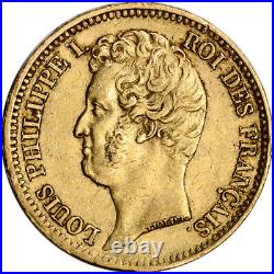 France Gold 20 Francs. 1867 oz Louis Philippe I Avg Circ Random Date