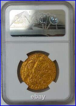 France Jean II Le Bon Gold Mouton D'or Nd (1350-1364) Unc Ngc Rare