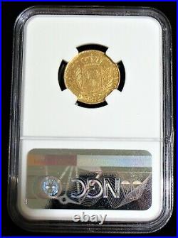 France LOUIS XVIII 1815-A 20 Francs Gold Coin AU53 NGC