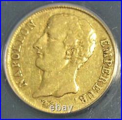 France L'An 12 (1803)-A Gold 20 Francs Gad-1021 ANACS XF-40