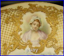 French Museum Centerpiece Tazza Charles Christofle & Cie with Sevres Porcelain