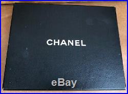 Genuine Chanel Woc Walle On A Chain Caviar Black Leather Gold Tone Hardware