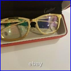 Gold Frame Cartier Glasses / Eyeglasses / Sunglasses