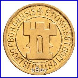 HMM Luxemburg Charlotte 20 Francs 1963 Tausendjahrfeier GOLD Stgl. 170523004