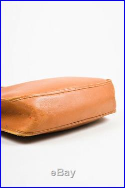 Hermes'Gold' Brown Courchevel Leather Evelyne I GM Shoulder Bag