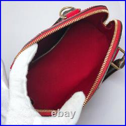 LOUIS VUITTON Handbag M52498 Alma BB Vernis/Gold Hardware Women