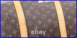 LOUIS VUITTON Keepall Bandouliere 50 Boston Hand Bag Monogram M41416 Auth #TT525