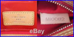 LOUIS VUITTON Lead PM Hand Bag Vernis Rouge Red M91088 France Authentic #HH487 Y