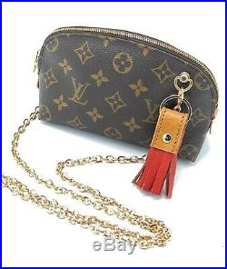 Louis Vuitton Crossbody Pouch Clutch Bag. W Generic Gold Chain. US Seller