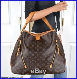 Louis Vuitton Delightful Gm Monogram Leather Shoulder Bag Tote Handbag Purse