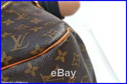 Louis Vuitton Delightful Gm Monogram Leather Shoulder Bag Tote Handbag Purse