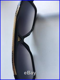 Louis Vuitton EVIDENCE Sunglasses Z0350W Black Gold Millionaire Monogram FRANCE