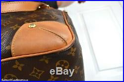 Louis Vuitton Estrela MM Monogram Leather Shoulder Bag Satchel Handbag Purse
