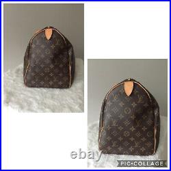 Louis Vuitton LV Keepall 45 Tote Bag Monogram Brown