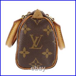 Louis Vuitton Mini Speedy Hand Bag Monogram Leather M41534 Vintage Auth #OO660 S
