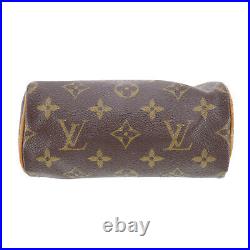 Louis Vuitton Mini Speedy Hand Bag Monogram Leather M41534 Vintage Auth #SS5 S