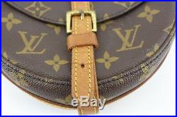 Louis Vuitton Monogram Crossbody Shoulder Bag Chantilly PM Brown Gold