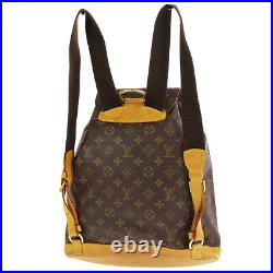 Louis Vuitton Montsouris Gm Backpack Bag Mi0030 Purse Monogram M51135 40300