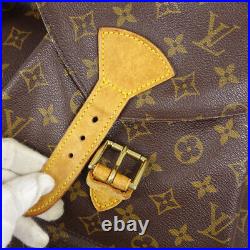 Louis Vuitton Montsouris Gm Backpack Bag Mi0030 Purse Monogram M51135 40300