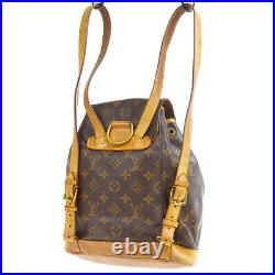 Louis Vuitton Montsouris MM Backpack Bag Sp0064 Purse Monogram M51136 90363
