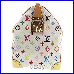 Louis Vuitton Multicolor Keepall 45 Blanc Boston Hand Bag M92641 Auth #Z297 W