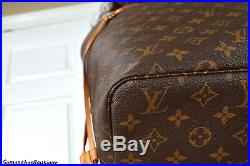 Louis Vuitton Neverfull Gm Monogram Leather Shoulder Bag Tote Handbag Purse