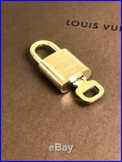 Louis Vuitton PadLock Lock & Key for Bags Brass Gold (Number random)WithTracking