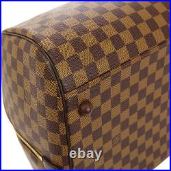 Louis Vuitton Rivera Gm Travel Hand Bag Ar1002 Purse Damier N41432 Auth 00181