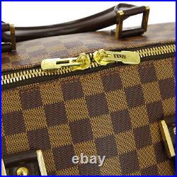 Louis Vuitton Rivera Gm Travel Hand Bag Ar1002 Purse Damier N41432 Auth 00181