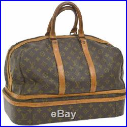 Louis Vuitton Sac Sport Travel Hand Bag Purse Vintage Monogram M41444 A45672