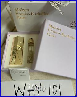 Maison Francis Kurkdjian Baccarat Rouge 540 EDP 11ML+Gold Travel Case with Box (1)