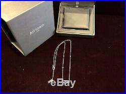 Messika Move Uno 18ct White Gold and Diamond Necklace