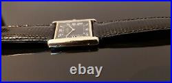 Must de Cartier Tank 18ct Gold on Sterling Silver Mechanical Mid Size Watch