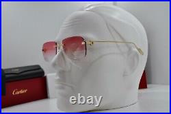 NEW 020 RIMLESS PREMIÈRE CARTIER Sunglasses Occhiali Brille Lunette Frame