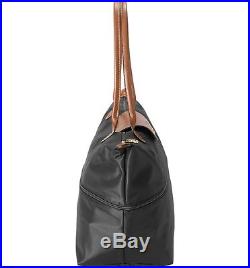 NWT Sealed Authentic LONGCHAMP Le Pliage Expandable Tote in Black MADE IN FRANCE