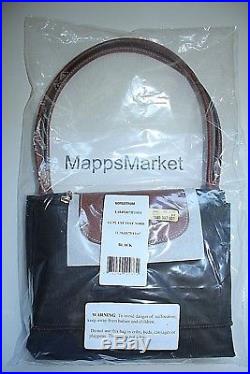 NWT Sealed Authentic LONGCHAMP Le Pliage Expandable Tote in Black MADE IN FRANCE