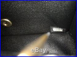 New Authentic $3800 Chanel Black Mini Classic Flap Bag Lambskin Rectangle Gold